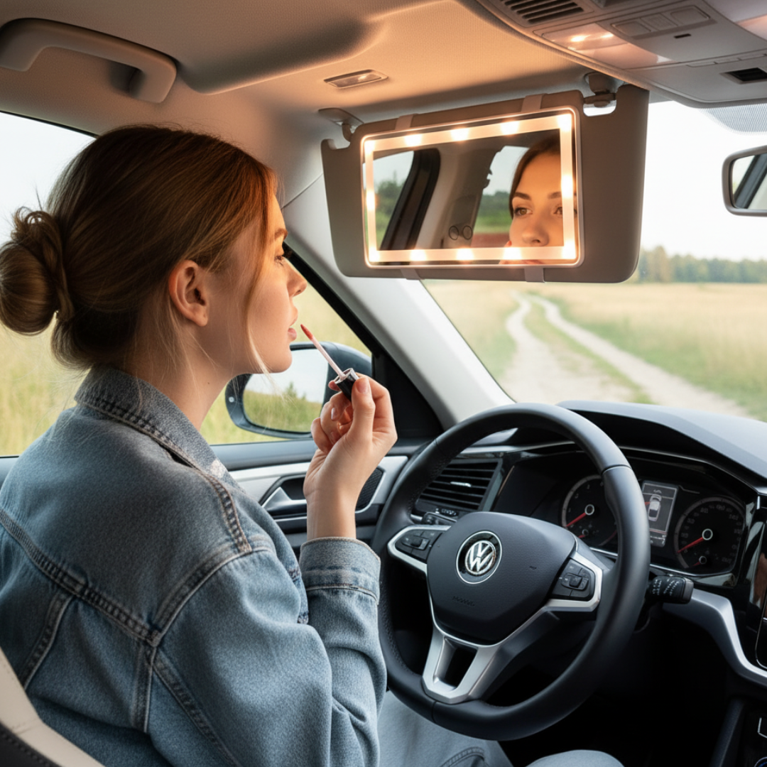 LED ogledalo za sminkanje u automobilu - Scrollnest HR