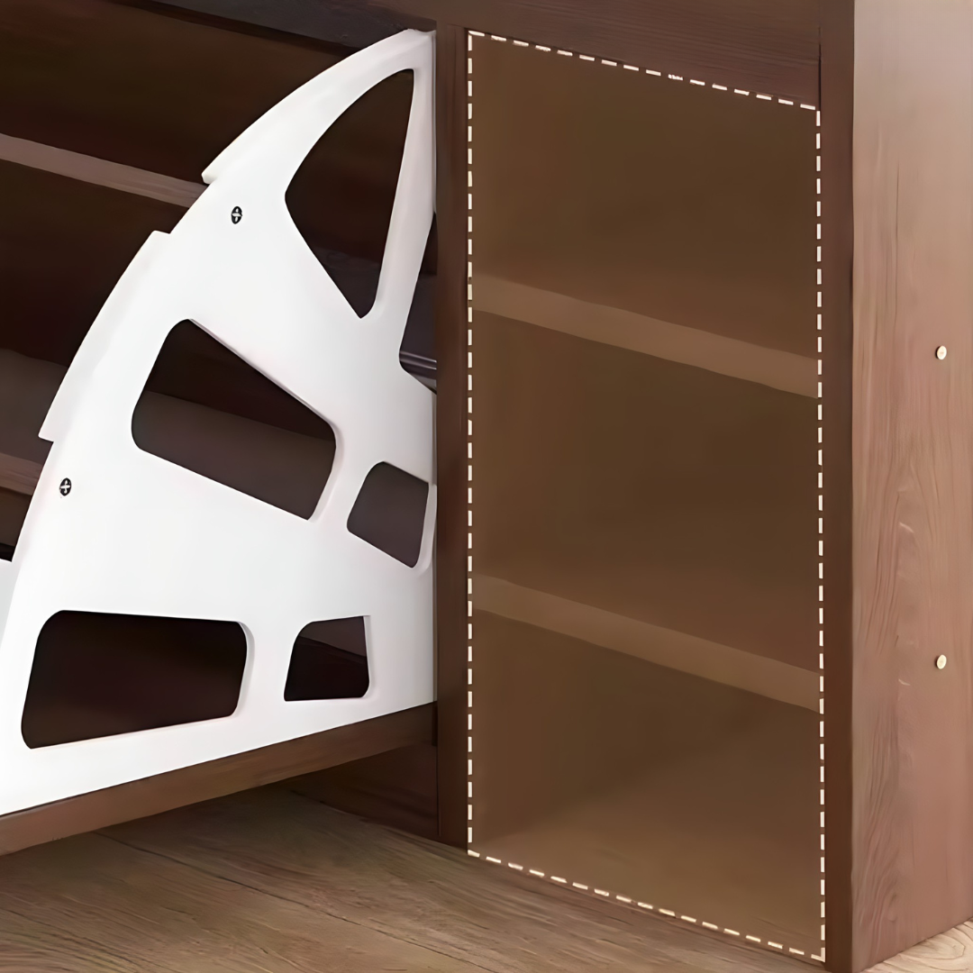 Ormarić za cipele sa tapeciranim sjedalom