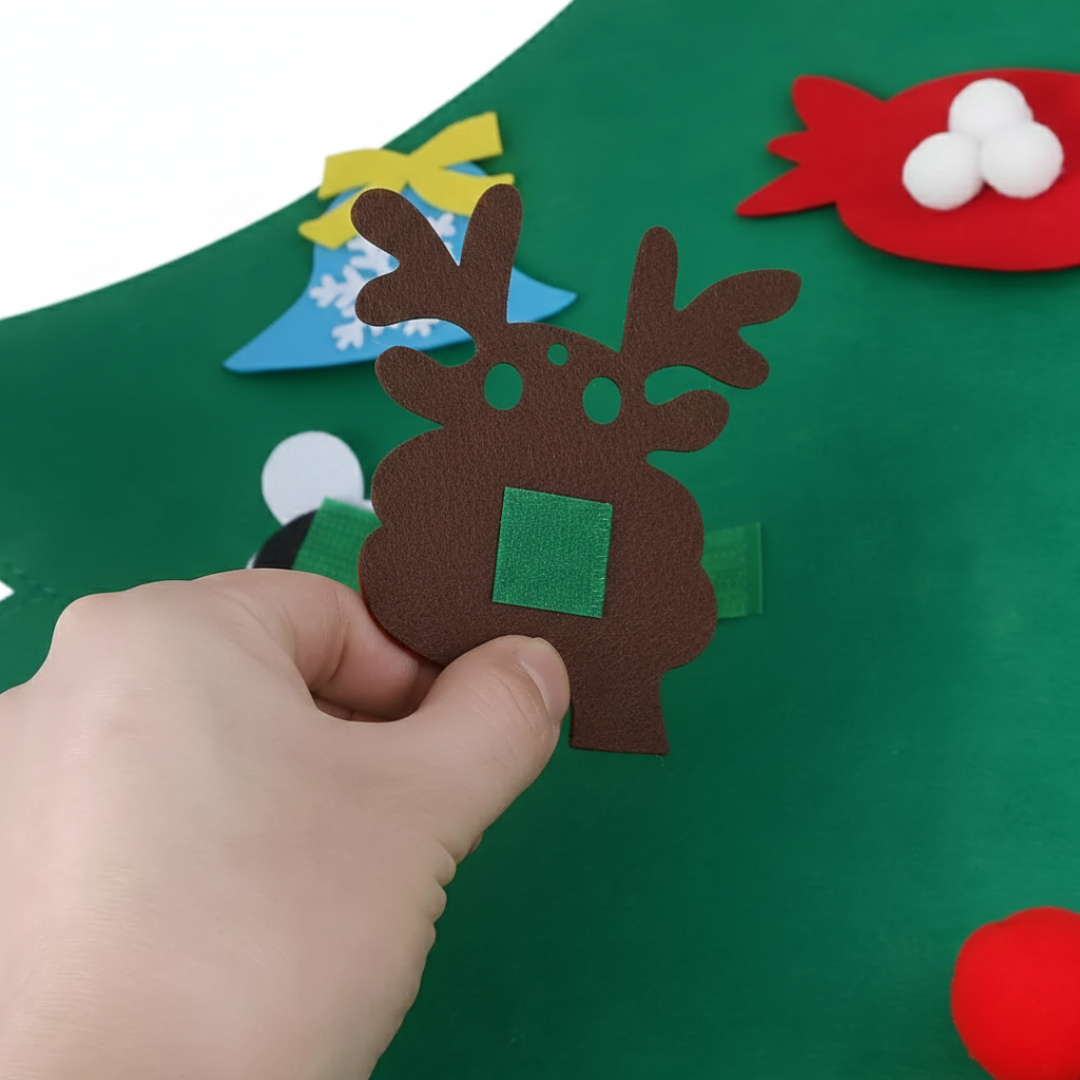 Novogodisnja jelka od filca - Scrollnest HR