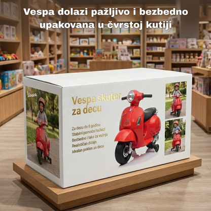 Električna Vespa - skuter za djecu